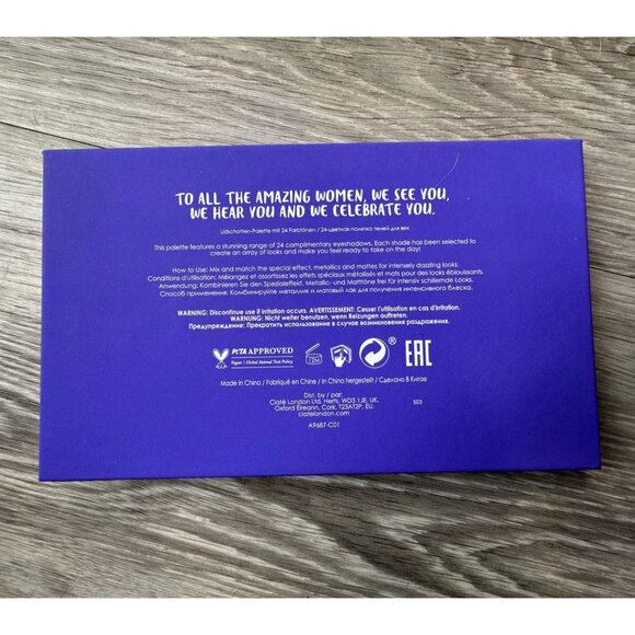 I Am A Woman What's Your Super Power? 24 Shade Eye Shadow Palette Vol 2 - Picture 7 of 7